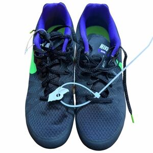 Nike Black and Green Sneakers Nike rival M multipurpose racing with spikes sz. 7